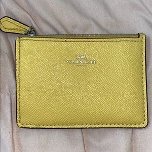 Coach keychain wallet